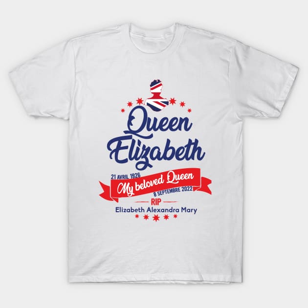 Queen Elizabeth, Rest in peace Queen Elizabeth II T-Shirt by Myteeshirts